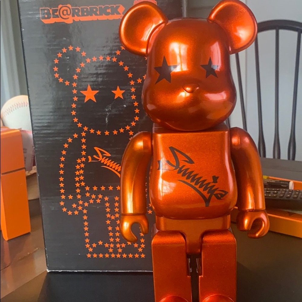 Be@rbrick Summya 400% Metallic Orange